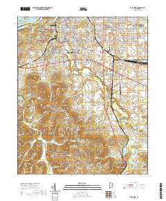 USGS US Topo 7.5-minute map for Tuscumbia AL 2020