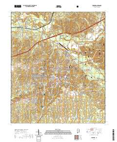 USGS US Topo 7.5-minute map for Tuskegee AL 2021