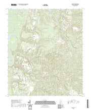 US Topo 7.5-minute map for Vaughn AL