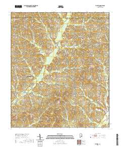 USGS US Topo 7.5-minute map for Victoria AL 2020