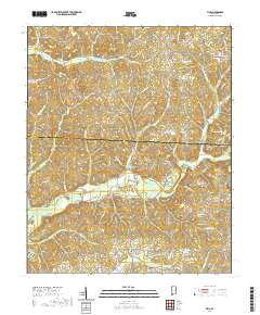 USGS US Topo 7.5-minute map for Vina AL 2020