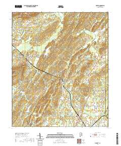 USGS US Topo 7.5-minute map for Vincent AL 2020