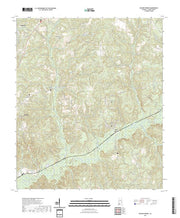 US Topo 7.5-minute map for Walker Springs AL