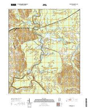 USGS US Topo 7.5-minute map for Warrior Dam AL 2020