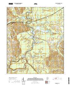 USGS US Topo 7.5-minute map for Warrior Dam AL 2020