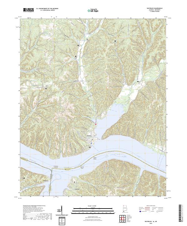 US Topo 7.5-minute map for Waterloo ALMS