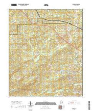 USGS US Topo 7.5-minute map for Waverly AL 2020