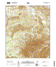 USGS US Topo 7.5-minute map for Weisner Mountain AL 2020