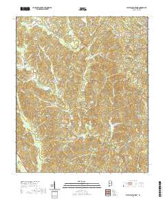 USGS US Topo 7.5-minute map for West Blocton West AL 2020