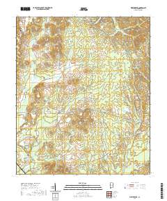 USGS US Topo 7.5-minute map for West Greene AL 2020