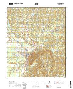 USGS US Topo 7.5-minute map for Wetumpka AL 2020