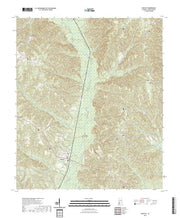 US Topo 7.5-minute map for Whatley AL