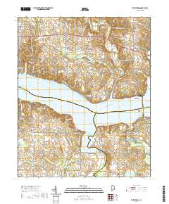 USGS US Topo 7.5-minute map for Wheeler Dam AL 2020