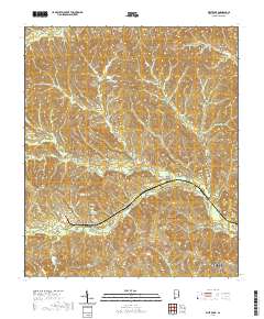 USGS US Topo 7.5-minute map for White Oak AL 2020