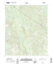 US Topo 7.5-minute map for Banks AR