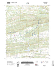 US Topo 7.5-minute map for Barber AR