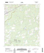 US Topo 7.5-minute map for Bearden AR