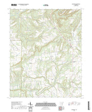 US Topo 7.5-minute map for Bee Branch AR