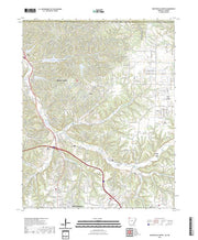 US Topo 7.5-minute map for Bentonville North ARMO