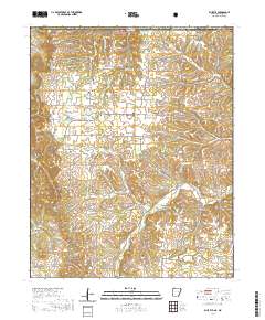 USGS US Topo 7.5-minute map for Blue Eye ARMO 2020