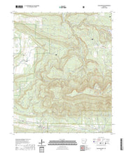 US Topo 7.5-minute map for Blue Mountain AR