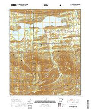 USGS US Topo 7.5-minute map for Blue Mountain Dam AR 2020