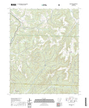 US Topo 7.5-minute map for Brentwood AR