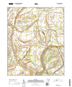 USGS US Topo 7.5-minute map for Brickeys ARMS 2020