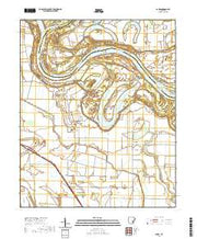 USGS US Topo 7.5-minute map for Cades AR 2020