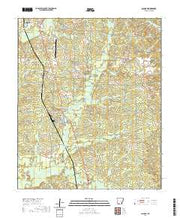 USGS US Topo 7.5-minute map for Calhoun AR 2020