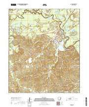 USGS US Topo 7.5-minute map for Calion AR 2020