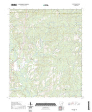 US Topo 7.5-minute map for Cane Creek AR