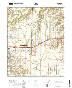 USGS US Topo 7.5-minute map for Carlisle AR 2020