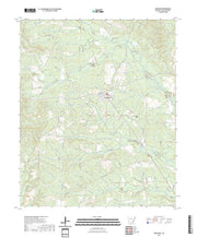 US Topo 7.5-minute map for Carthage AR