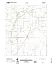 US Topo 7.5-minute map for Cash AR