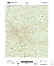 US Topo 7.5-minute map for Chalybeate Mountain West AR