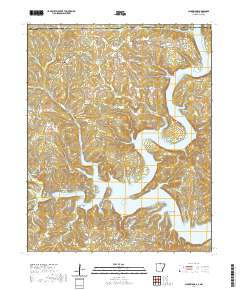 USGS US Topo 7.5-minute map for Clarkridge ARMO 2020