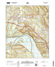 USGS US Topo 7.5-minute map for Clarksville AR 2020