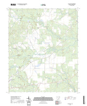 US Topo 7.5-minute map for Collins NW AR