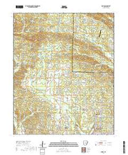 USGS US Topo 7.5-minute map for Congo AR 2020