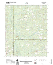 US Topo 7.5-minute map for Cornerville AR