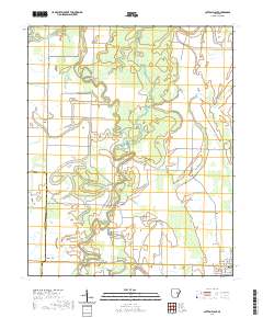 USGS US Topo 7.5-minute map for Cotton Plant AR 2020