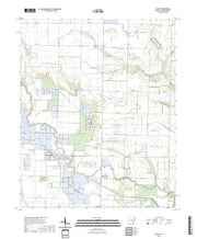 US Topo 7.5-minute map for Culler AR