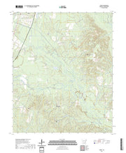 US Topo 7.5-minute map for Curtis AR