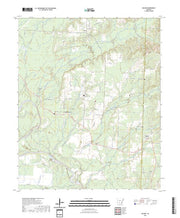 US Topo 7.5-minute map for Dalark AR