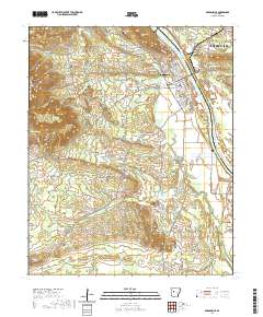 USGS US Topo 7.5-minute map for Dardanelle AR 2020