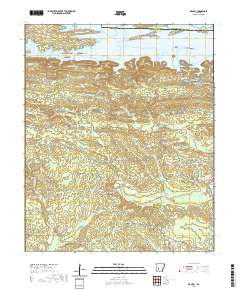 USGS US Topo 7.5-minute map for De Gray AR 2020