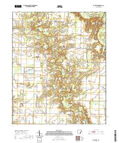 USGS US Topo 7.5-minute map for De Witt NE AR 2020