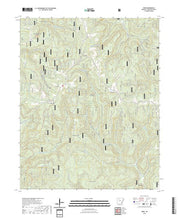 US Topo 7.5-minute map for Deer AR