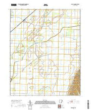 USGS US Topo 7.5-minute map for Delaplaine AR 2020